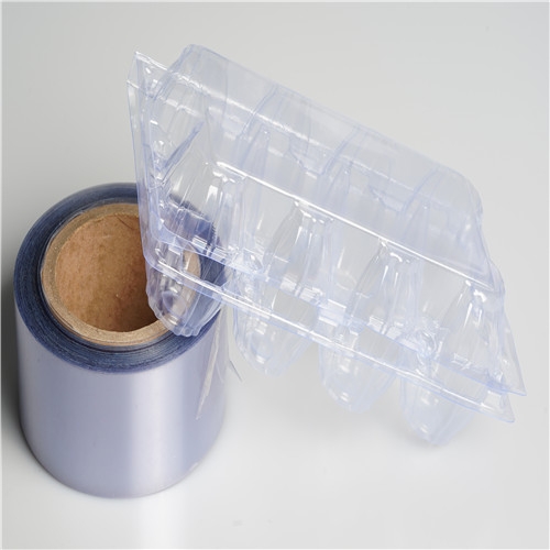 clear rigid pvc transparent plastic film sheet roll