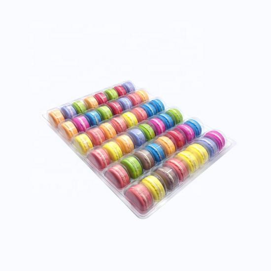 48 macaron blister packaging trays