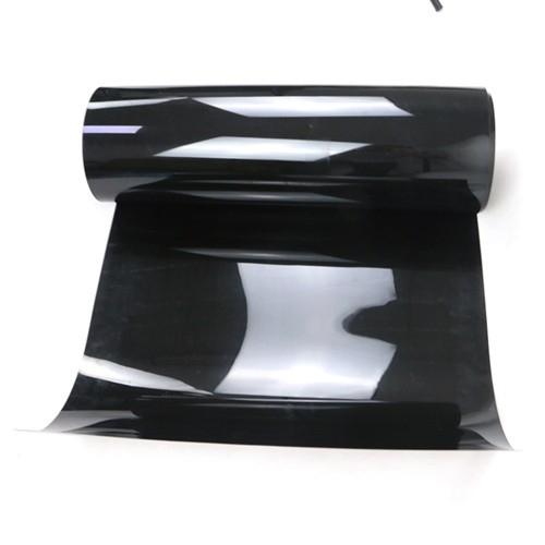 Extruded coated black color antistatic pet sheet